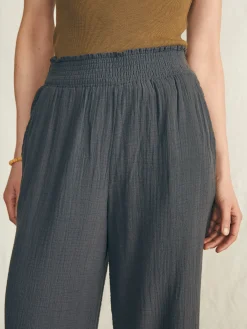 Dream Cotton Gauze Wide Leg Pant -*Faherty Brand Outlet