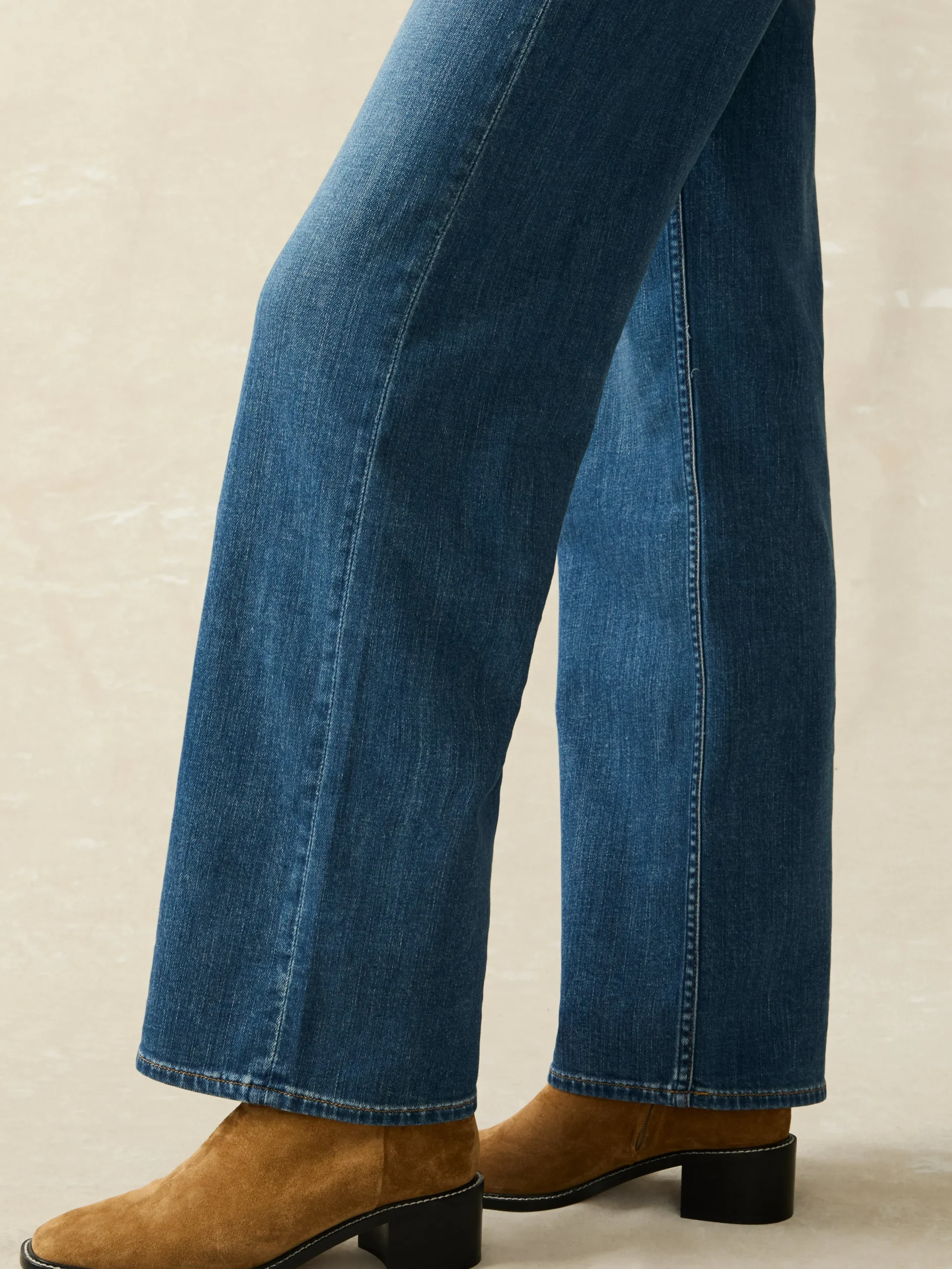 Dream Jean Wide Leg -*Faherty Brand Hot
