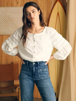 Enna Top -*Faherty Brand Hot