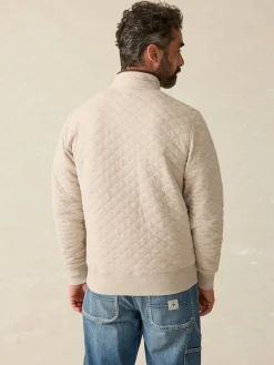 Epic Quilted Fleece Pullover -*Faherty Brand Outlet