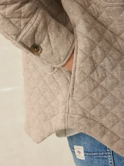 Epic Quilted Fleece Shirt Jacket -*Faherty Brand Hot