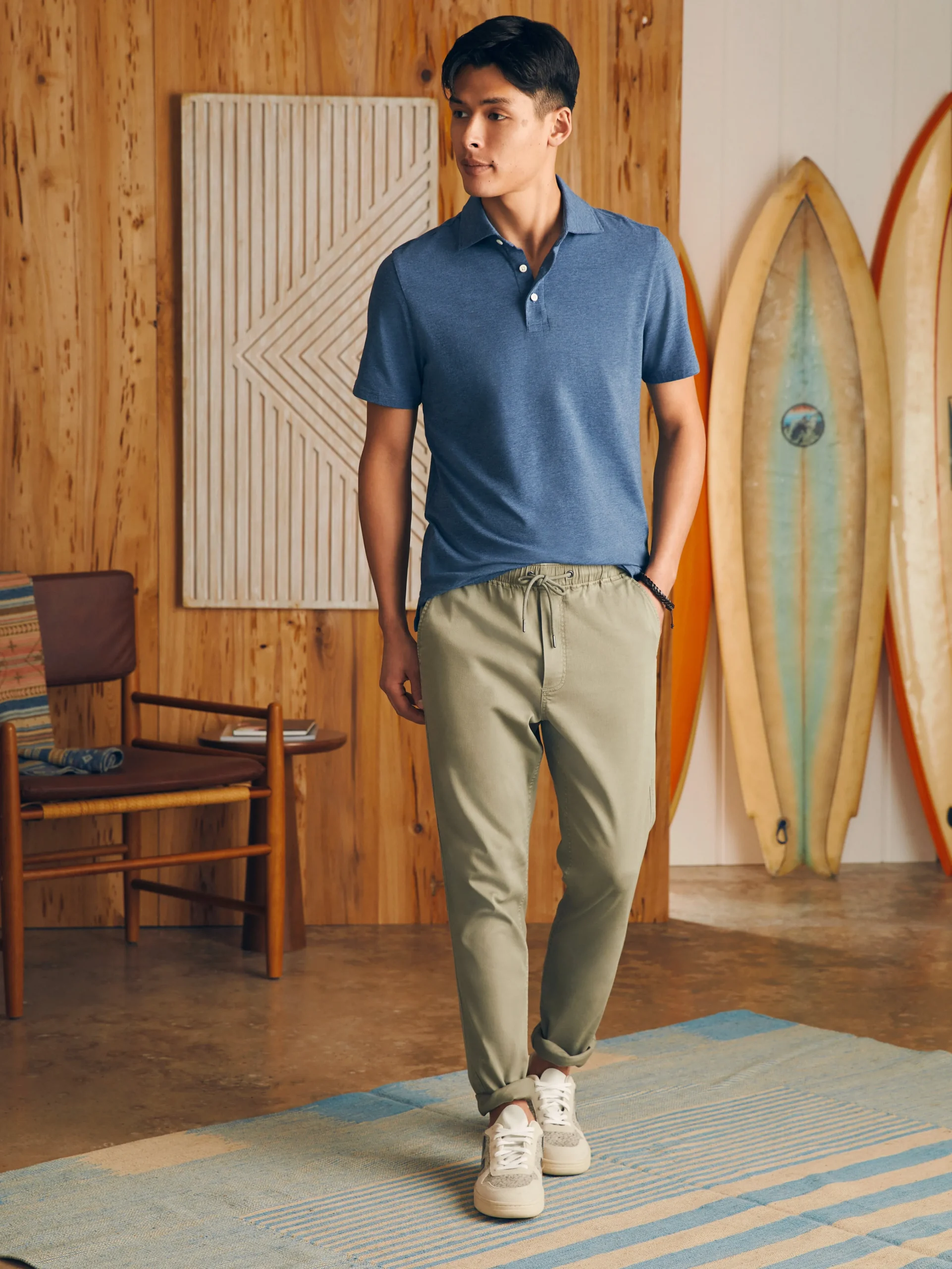 Essential Drawstring Pant -*Faherty Brand Sale