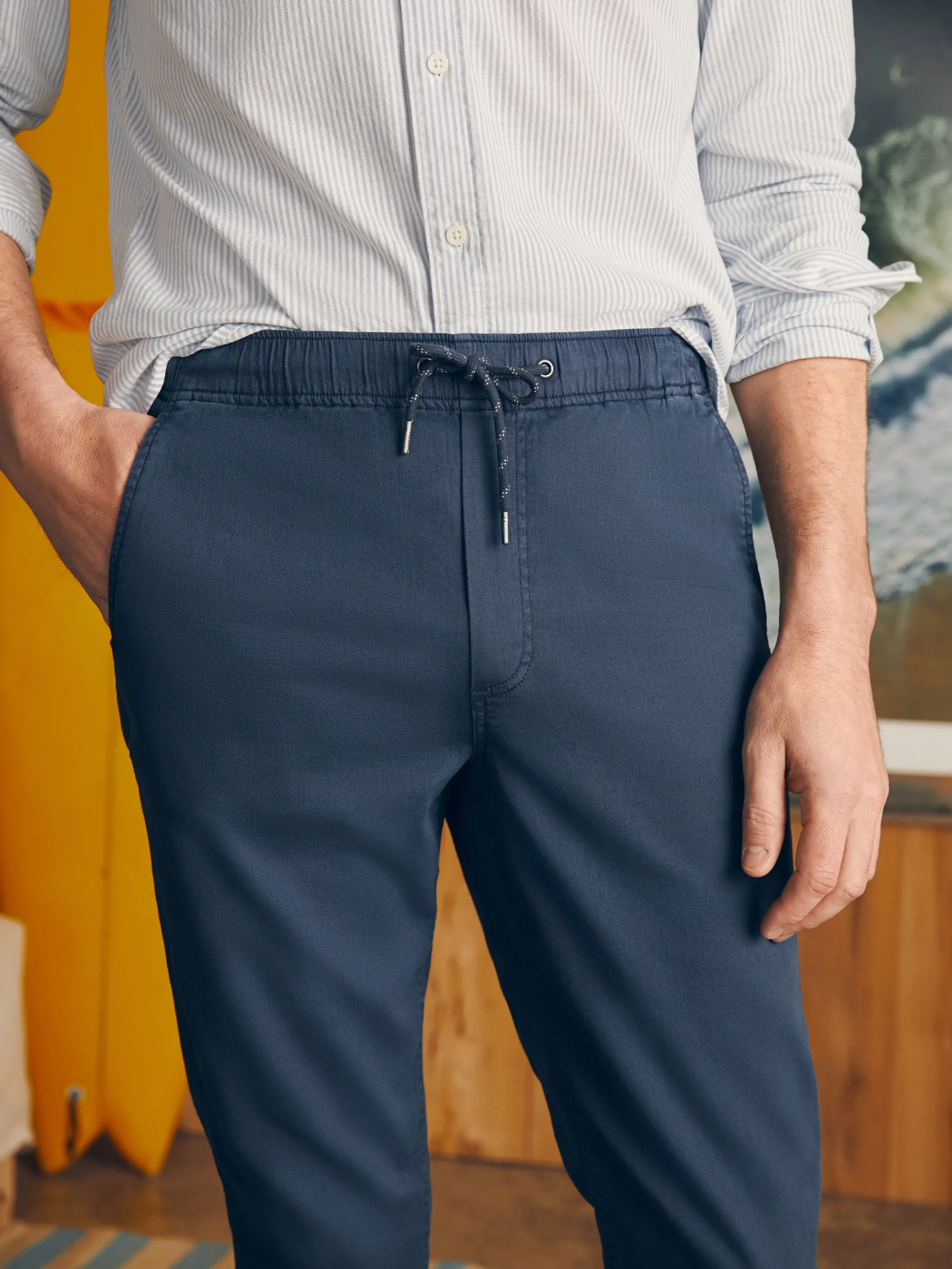 Essential Drawstring Pant -*Faherty Brand Clearance