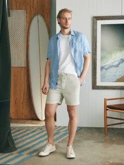 Essential Drawstring Short (6.5" Inseam) -*Faherty Brand New