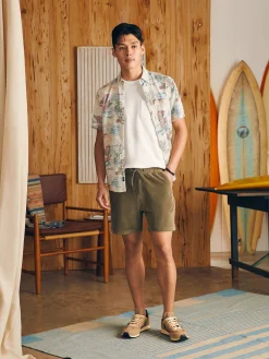 Essential Italian Knit Cord Short (6