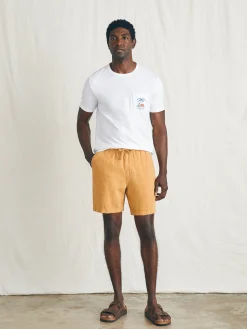 Essential Linen Short (6.5" Inseam) -*Faherty Brand New