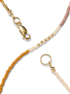Faherty X Beyond The Sea Short Seed Bead Necklace -*Faherty Brand New