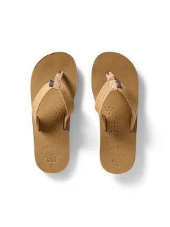 Faherty X REEF Men's Draftsmen Flip Flop -*Faherty Brand New