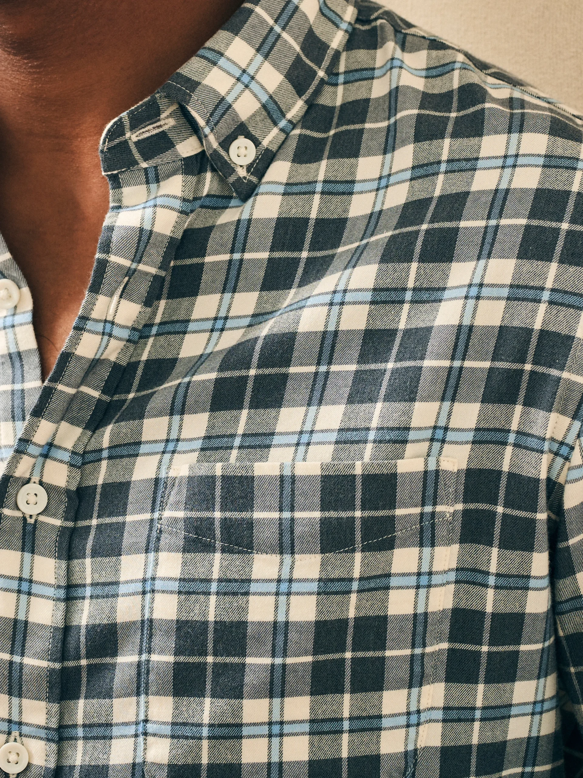Featherweight Flannel Shirt -*Faherty Brand Clearance