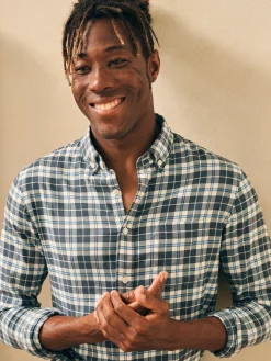 Featherweight Flannel Shirt -*Faherty Brand Clearance