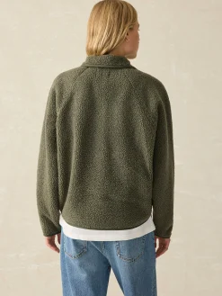 Fireside Fleece Popover -*Faherty Brand
