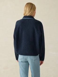 Fireside Fleece Popover -*Faherty Brand Outlet