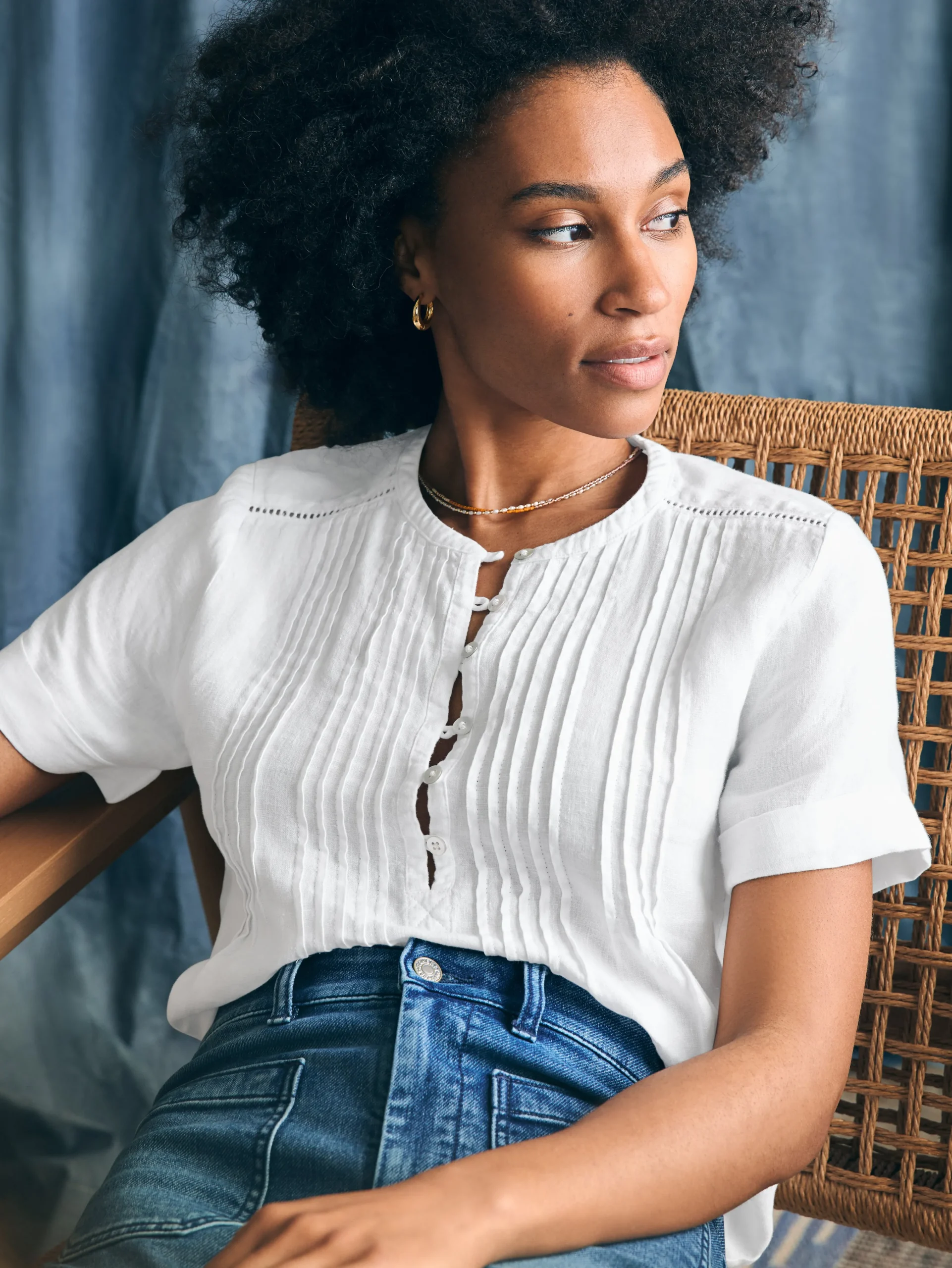 Gemina Top -*Faherty Brand Discount