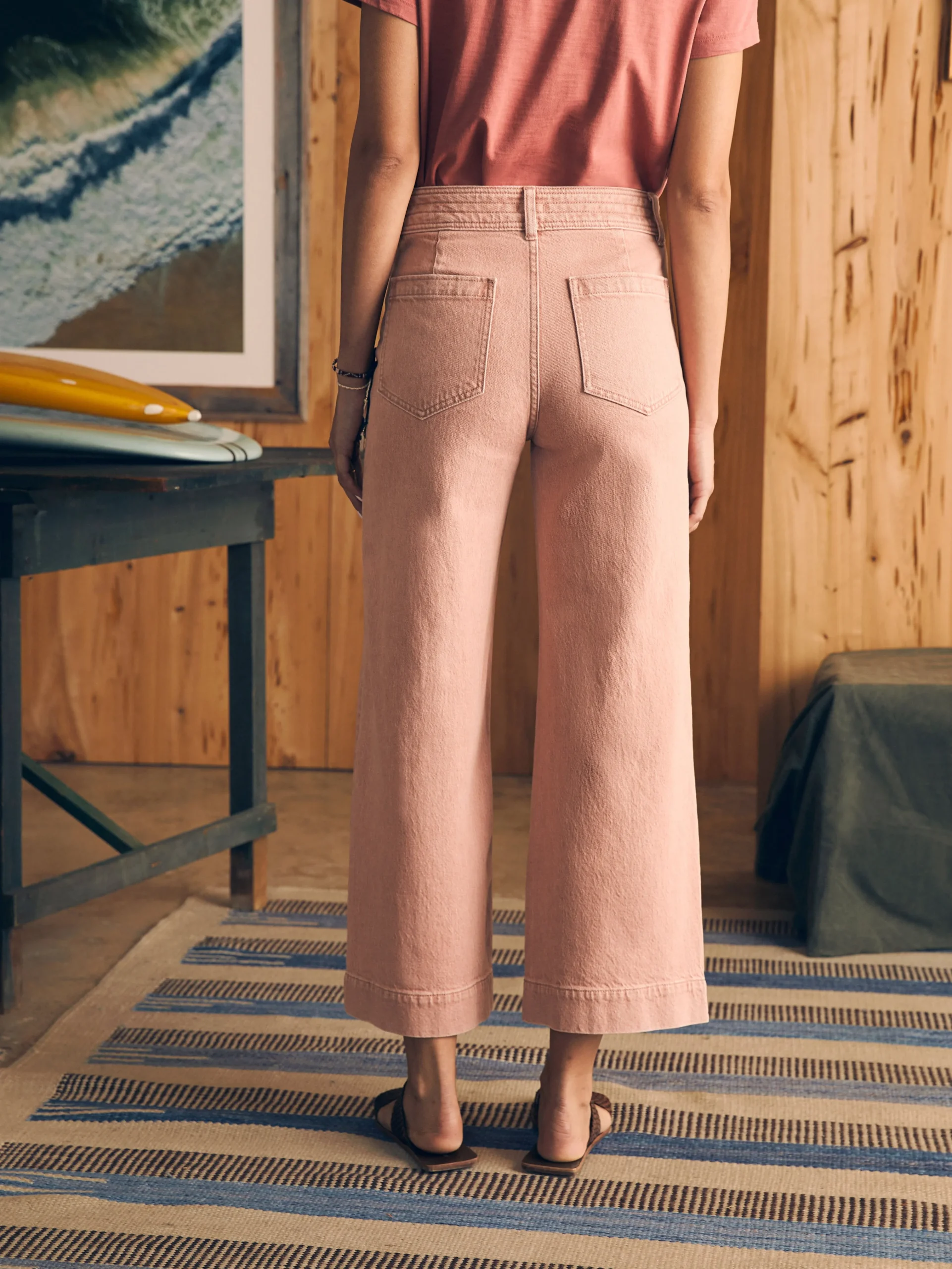 Harbor Crop Jean -*Faherty Brand