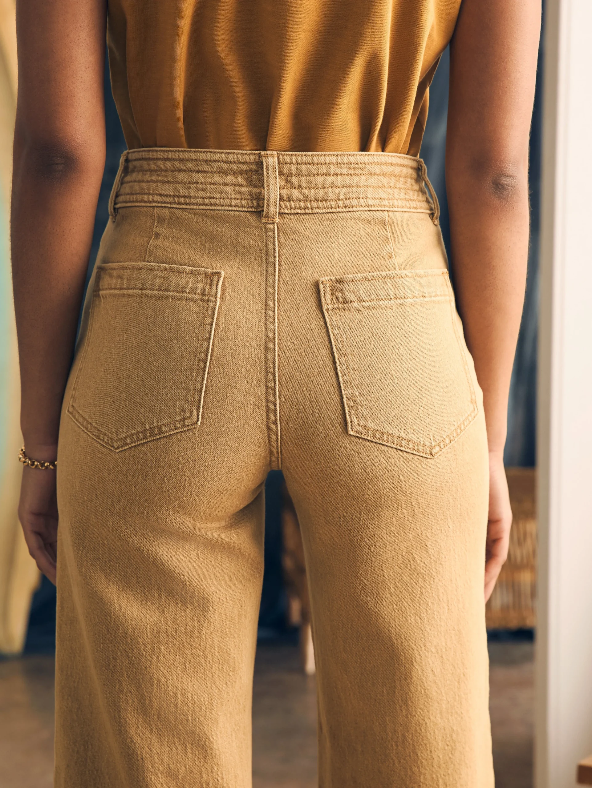 Harbor Crop Jean -*Faherty Brand New