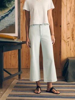 Harbor Crop Jean -*Faherty Brand Online