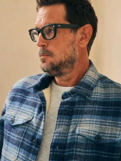 High Pile Fleece Lined Wool CPO -*Faherty Brand Discount