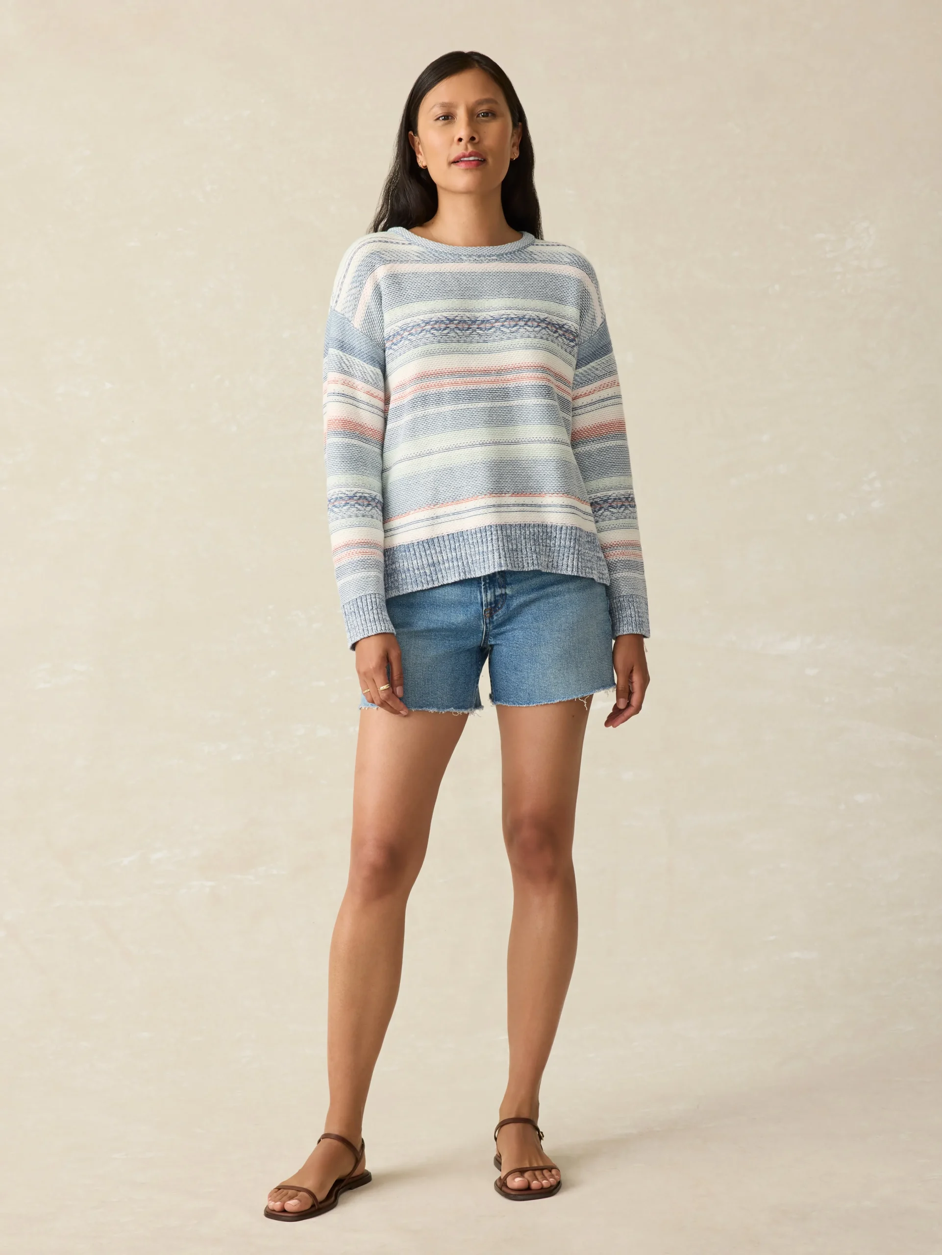 High Tide Sweater -*Faherty Brand New