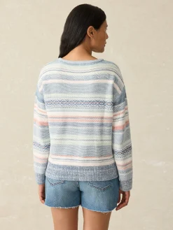 High Tide Sweater -*Faherty Brand New