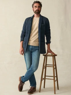 Inlet Knit Blazer -*Faherty Brand Discount