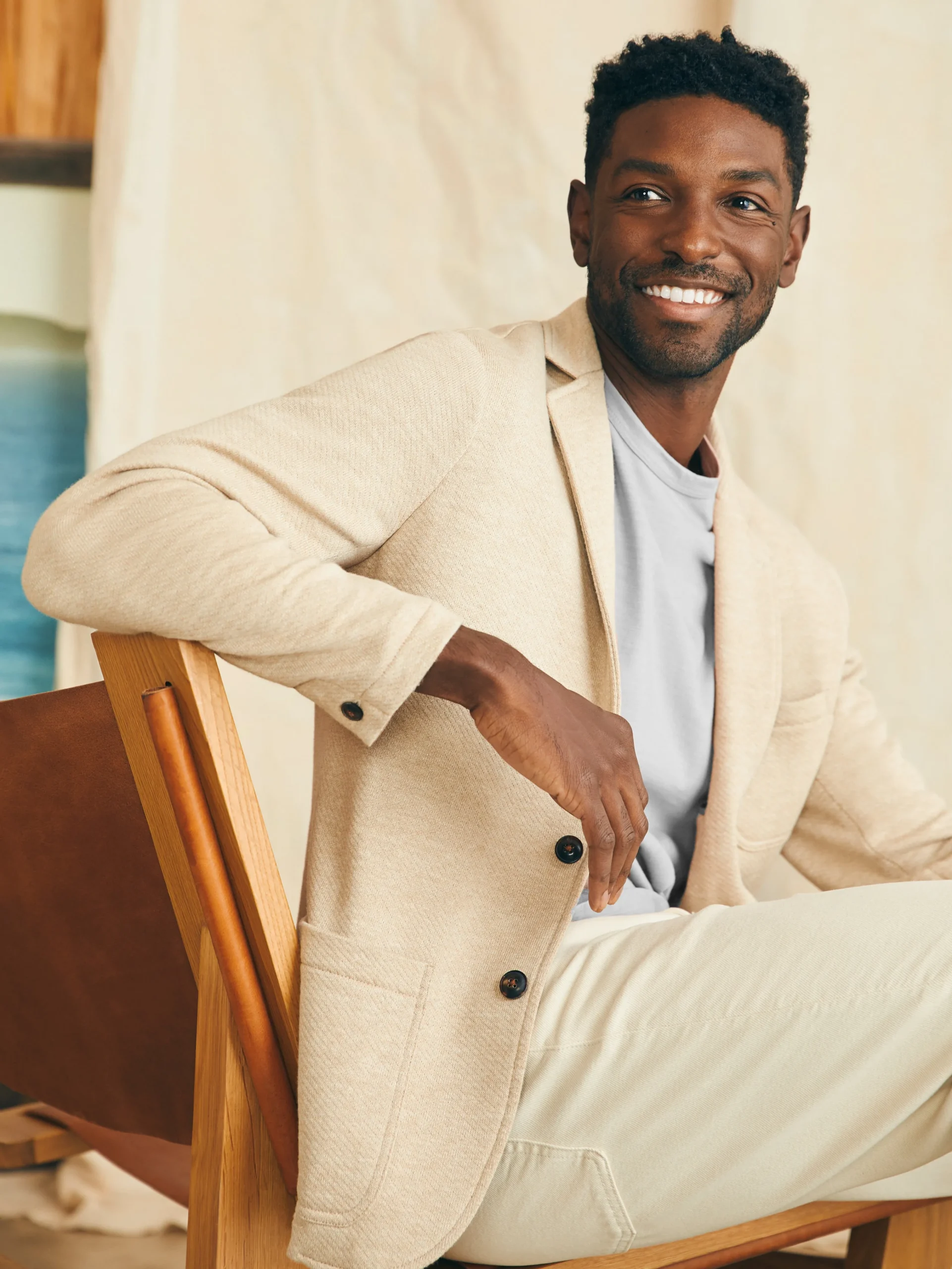 Inlet Knit Blazer -*Faherty Brand