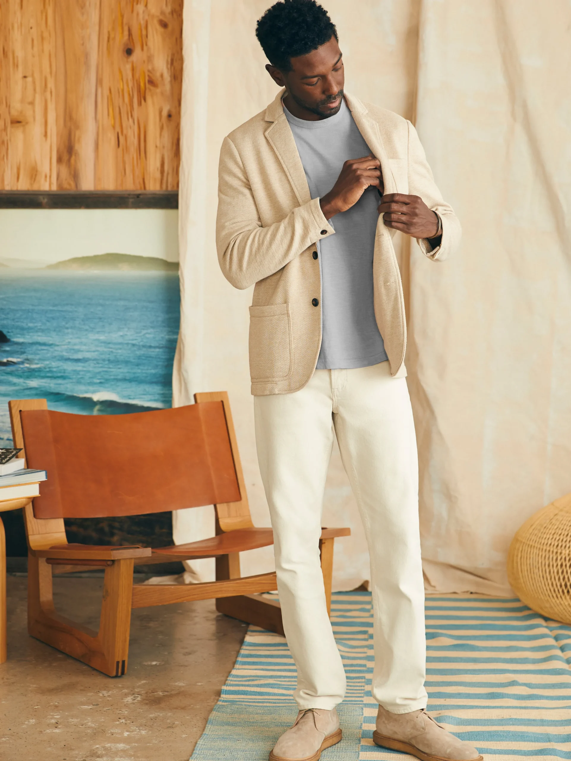 Inlet Knit Blazer -*Faherty Brand