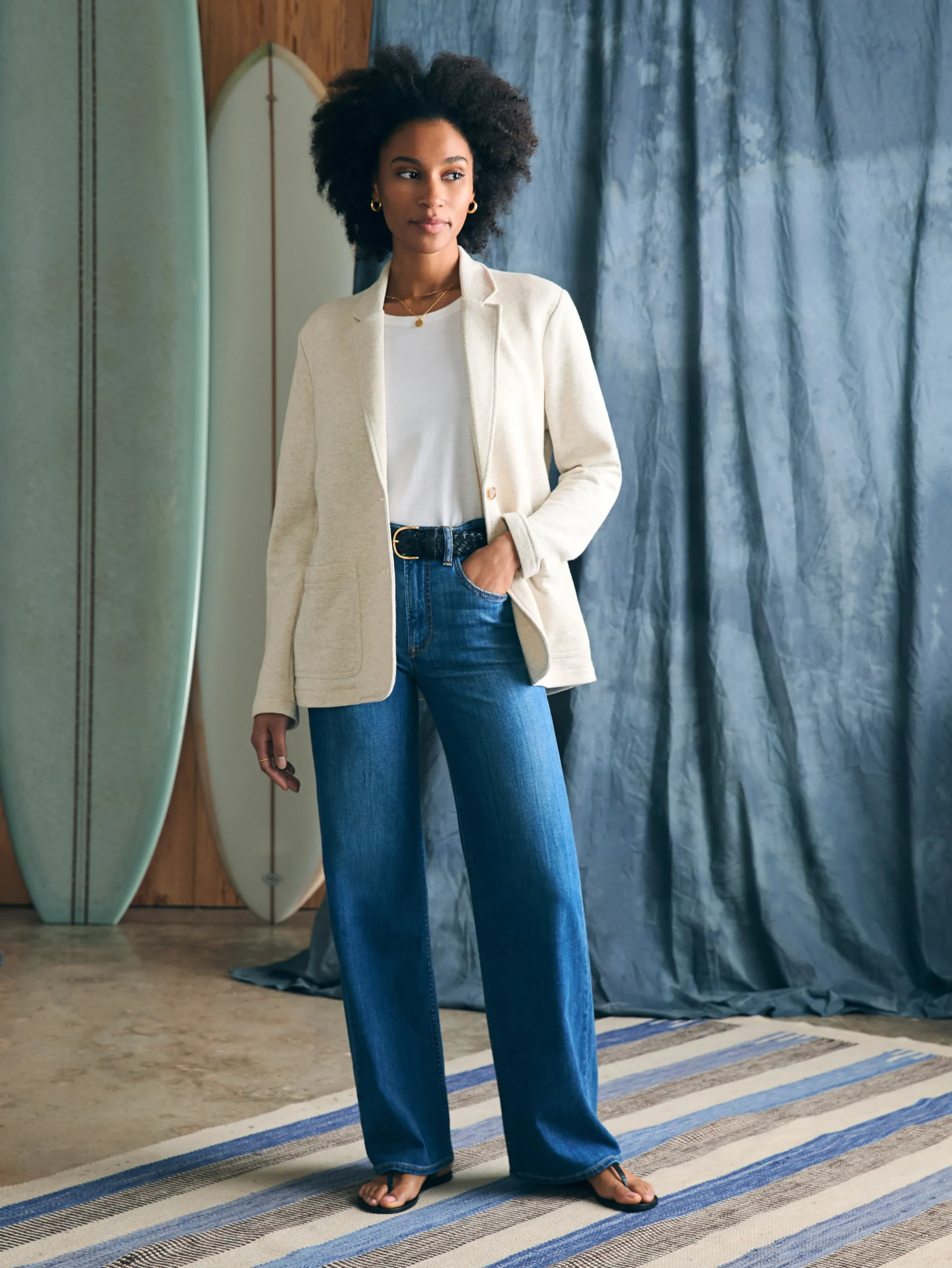 Inlet Knit Blazer -*Faherty Brand