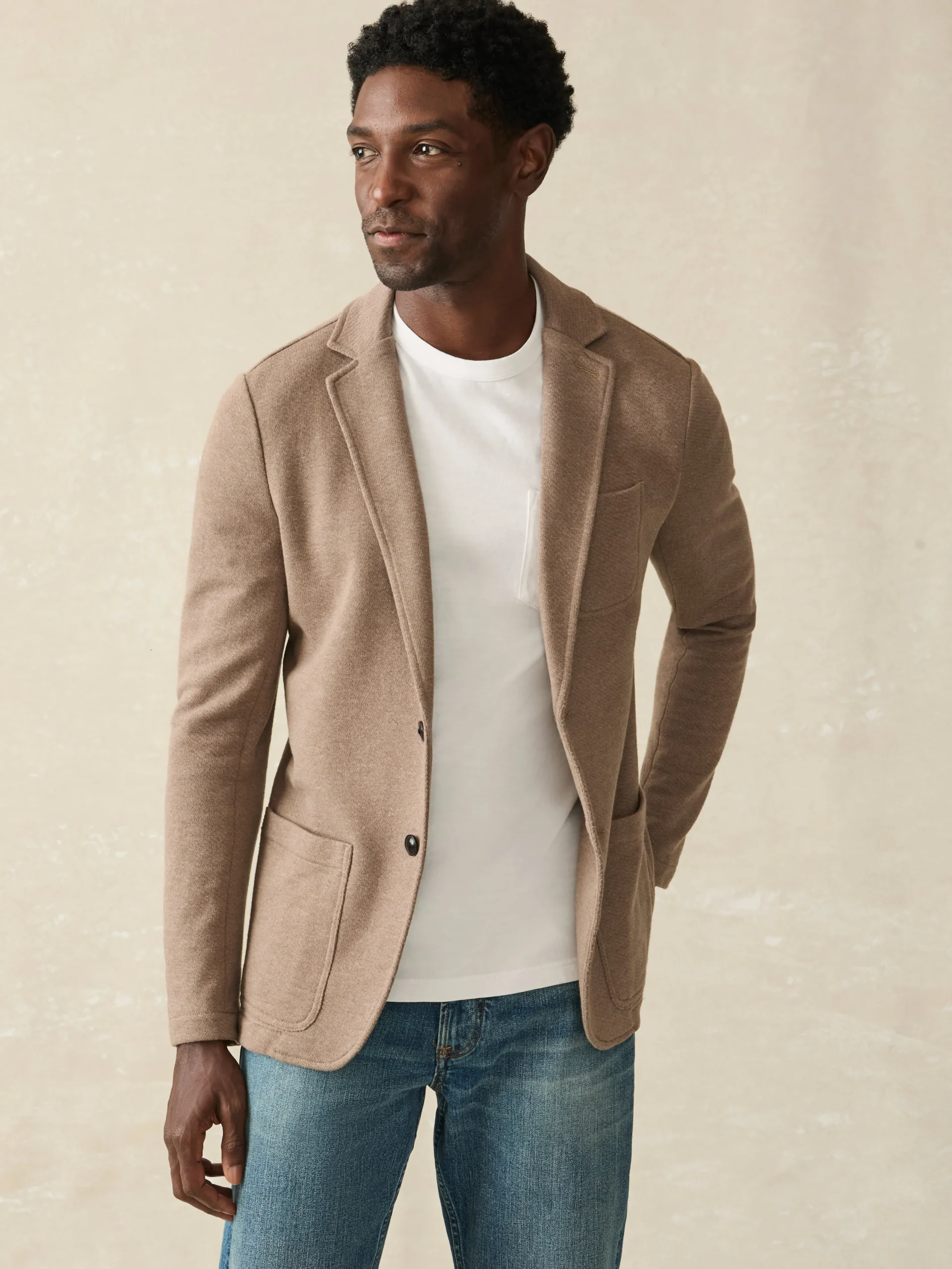 Inlet Knit Blazer -*Faherty Brand Hot