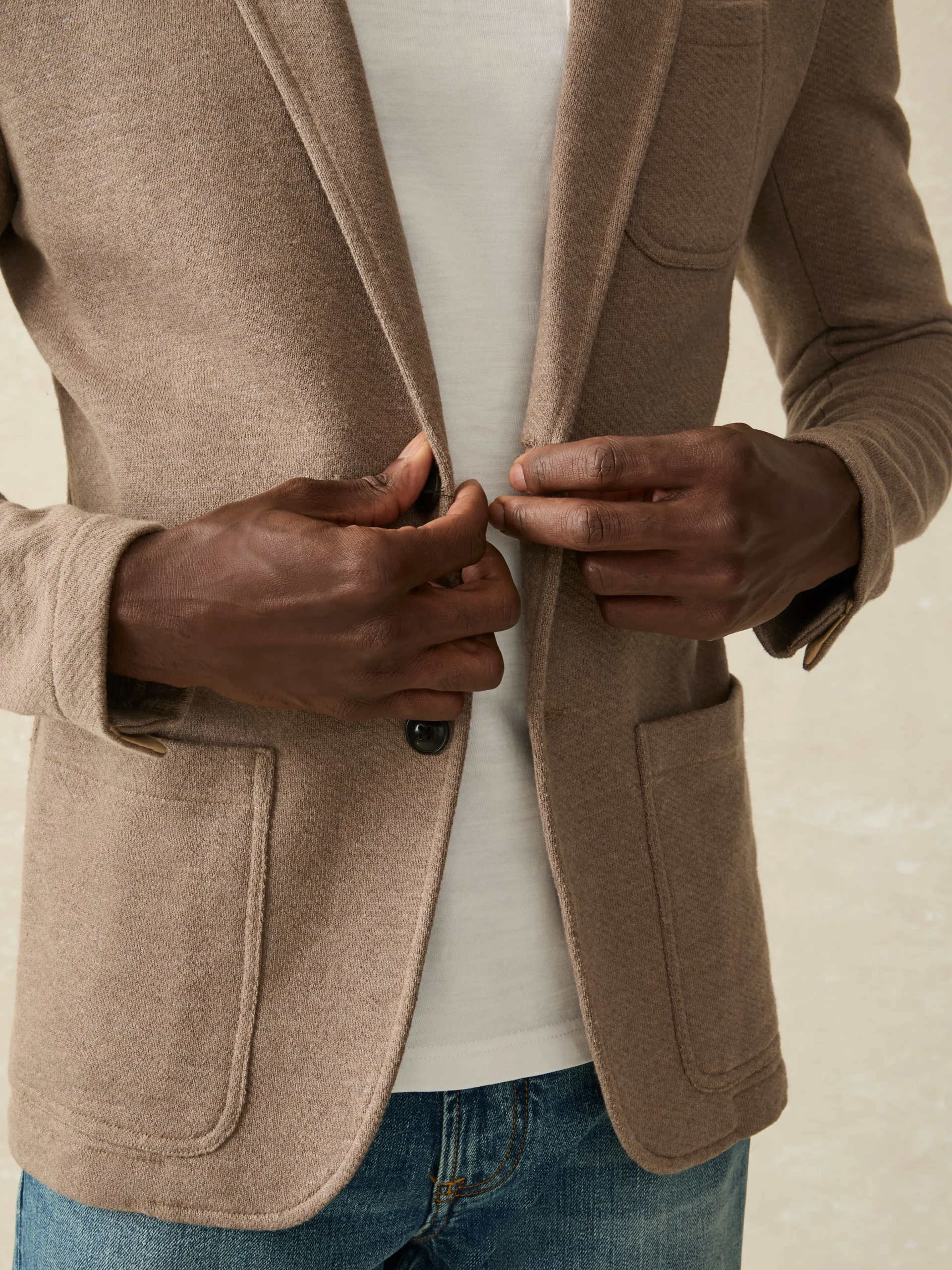 Inlet Knit Blazer -*Faherty Brand Hot