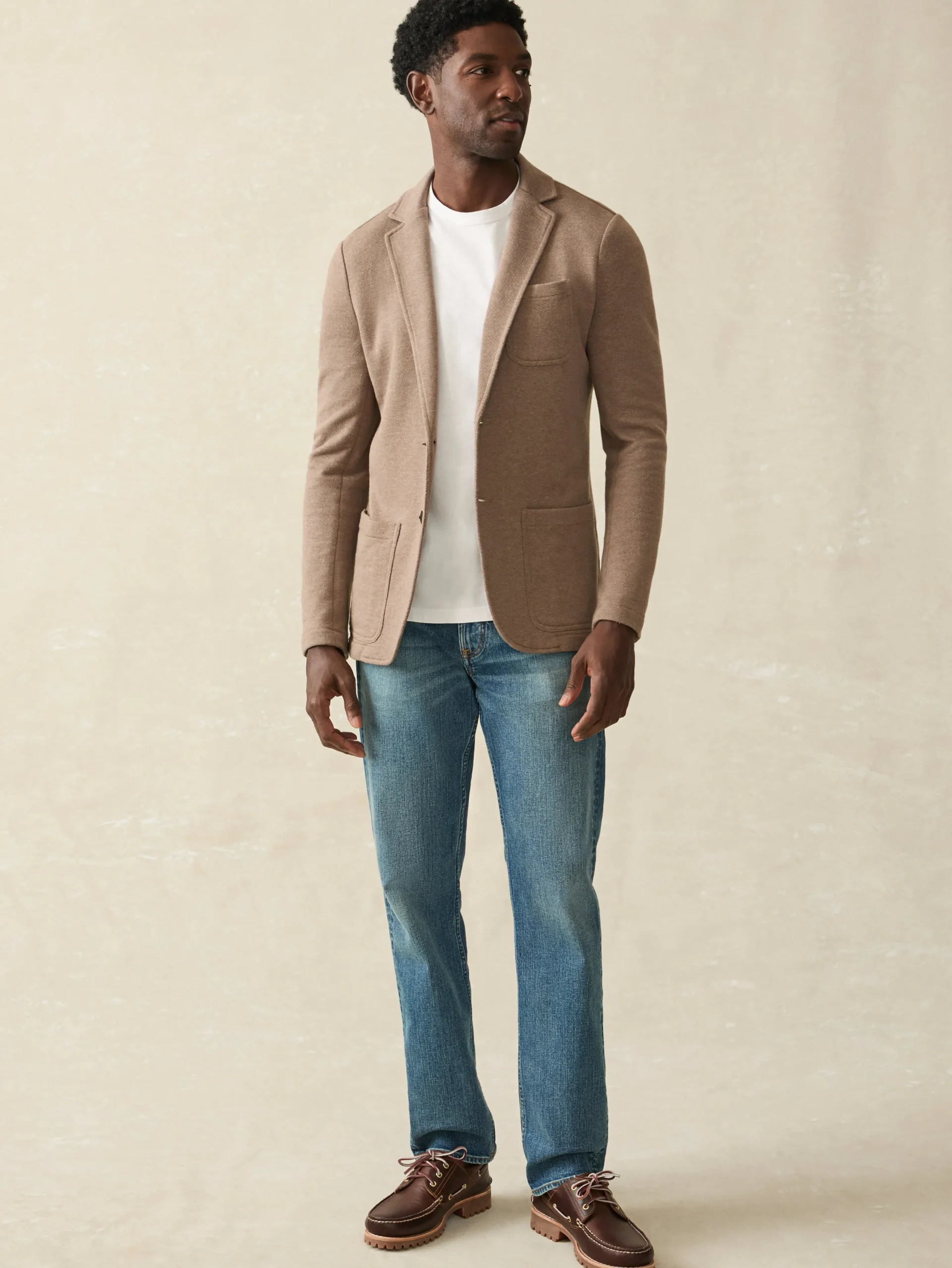Inlet Knit Blazer -*Faherty Brand Hot