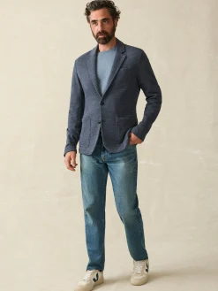 Inlet Knit Blazer (Short) -*Faherty Brand Clearance