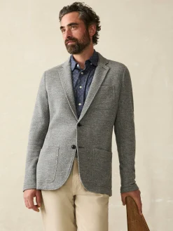 Inlet Knit Blazer (Short) -*Faherty Brand Discount