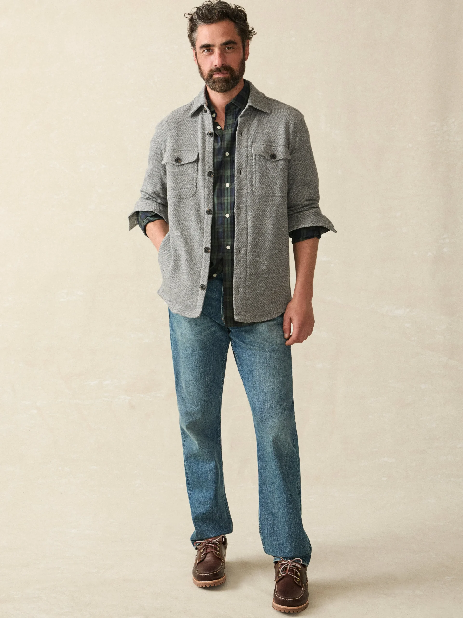 Inlet Knit CPO -*Faherty Brand