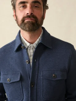 Inlet Knit CPO -*Faherty Brand Clearance