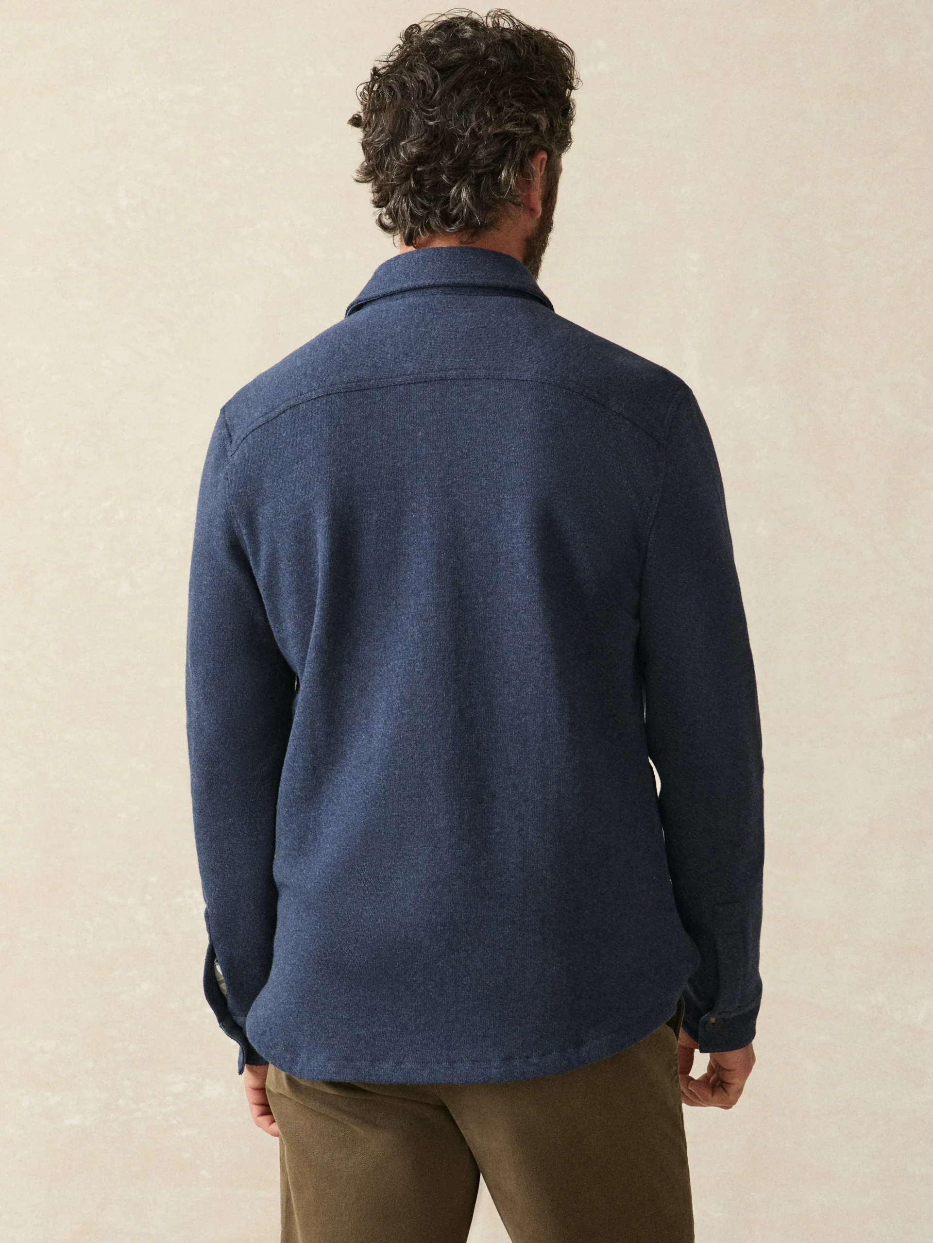 Inlet Knit CPO -*Faherty Brand Clearance