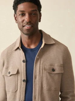 Inlet Knit CPO -*Faherty Brand Best