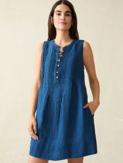 Isha Basketweave Dress -*Faherty Brand Discount
