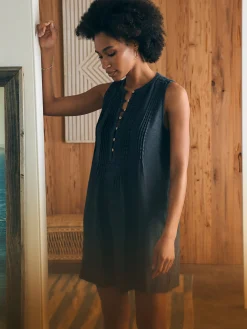 Isha Basketweave Dress -*Faherty Brand Discount