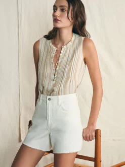 Isha Top -*Faherty Brand Best
