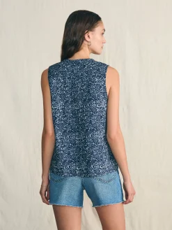 Isha Top -*Faherty Brand Hot