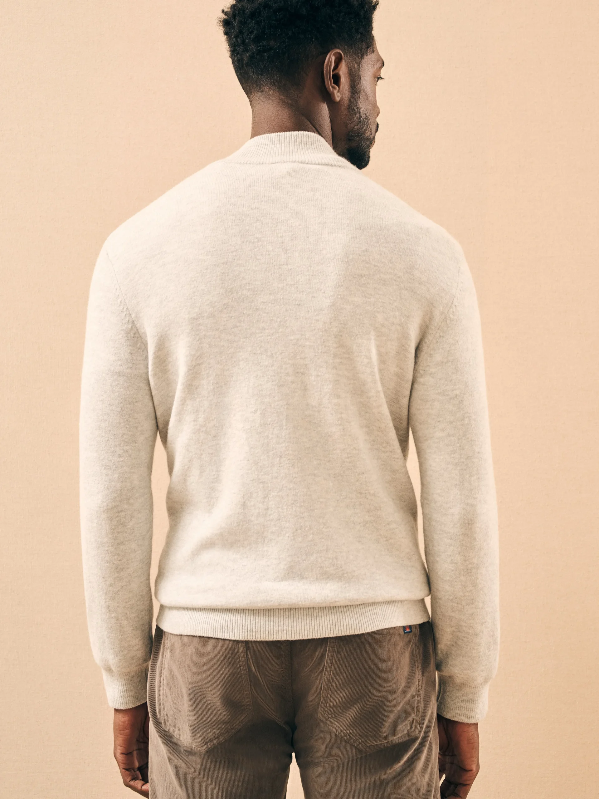 Jackson Quarter Zip Sweater -*Faherty Brand Hot