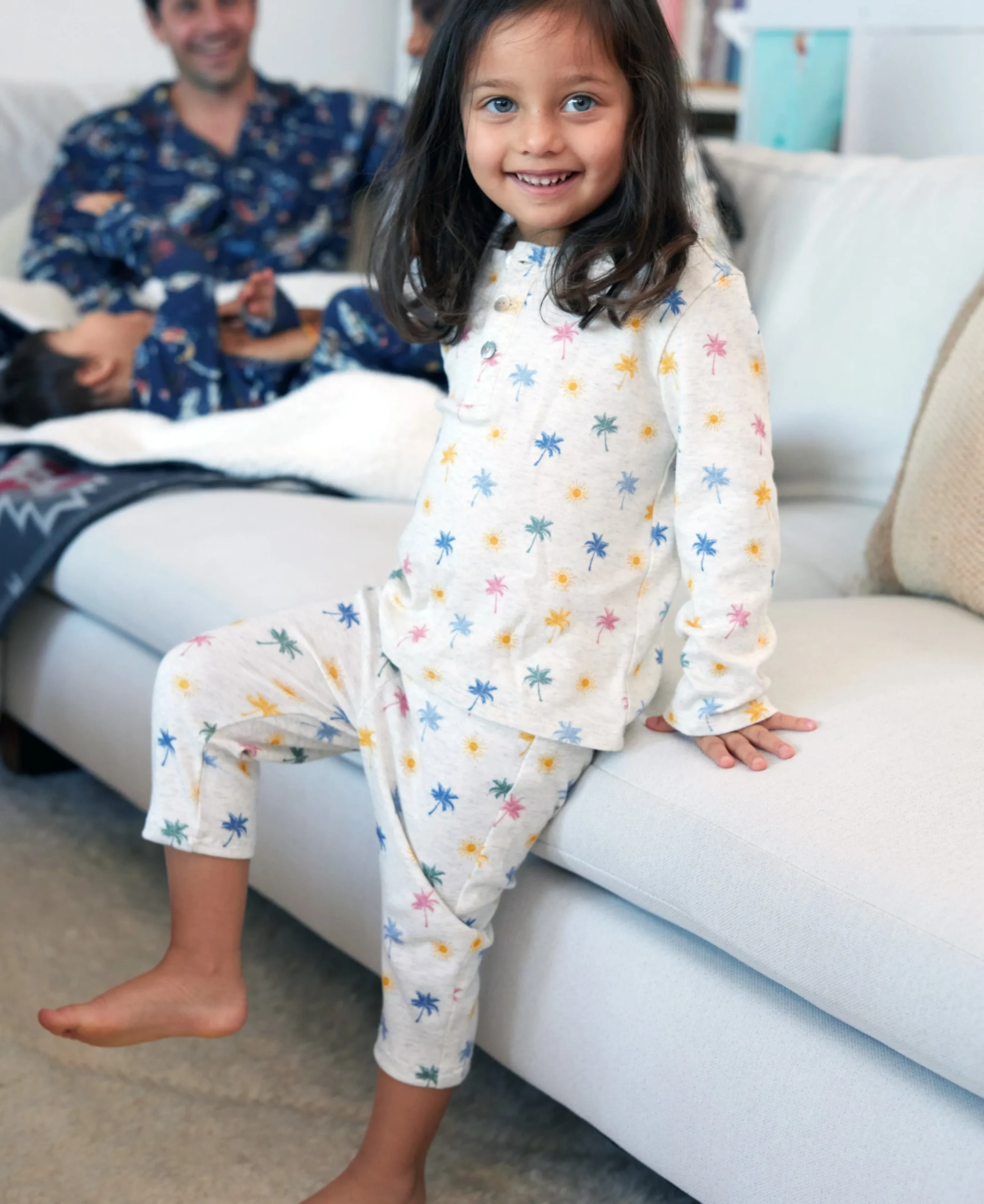 Kids Cloud Cotton Pajama Set -*Faherty Brand Clearance