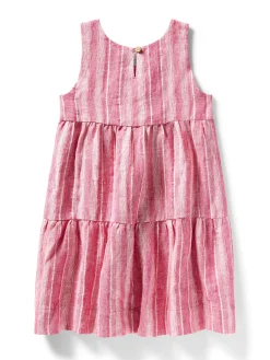 Kids Lanai Linen Dress -*Faherty Brand Sale