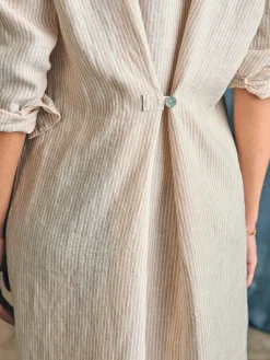 Laguna Linen Midi Dress -*Faherty Brand Hot