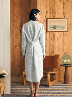 Laguna Linen Midi Dress -*Faherty Brand Outlet