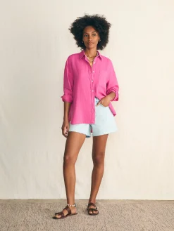 Laguna Linen Relaxed Shirt -*Faherty Brand Outlet