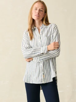 Laguna Linen Relaxed Shirt -*Faherty Brand Hot