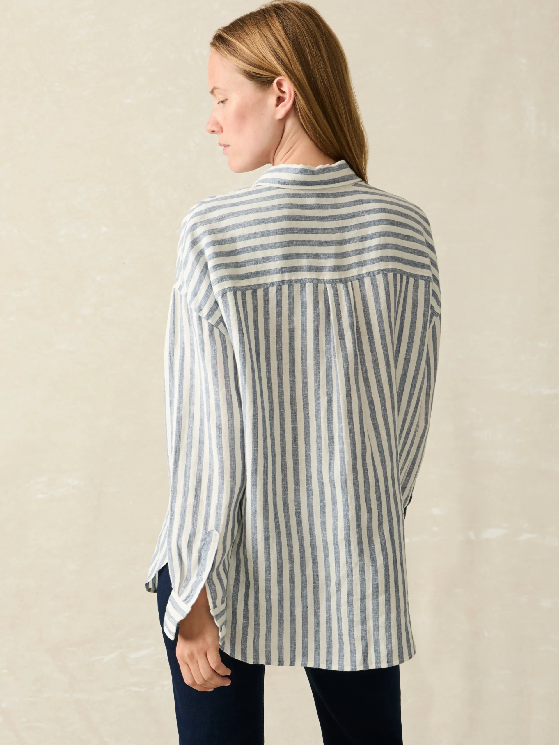 Laguna Linen Relaxed Shirt -*Faherty Brand Hot