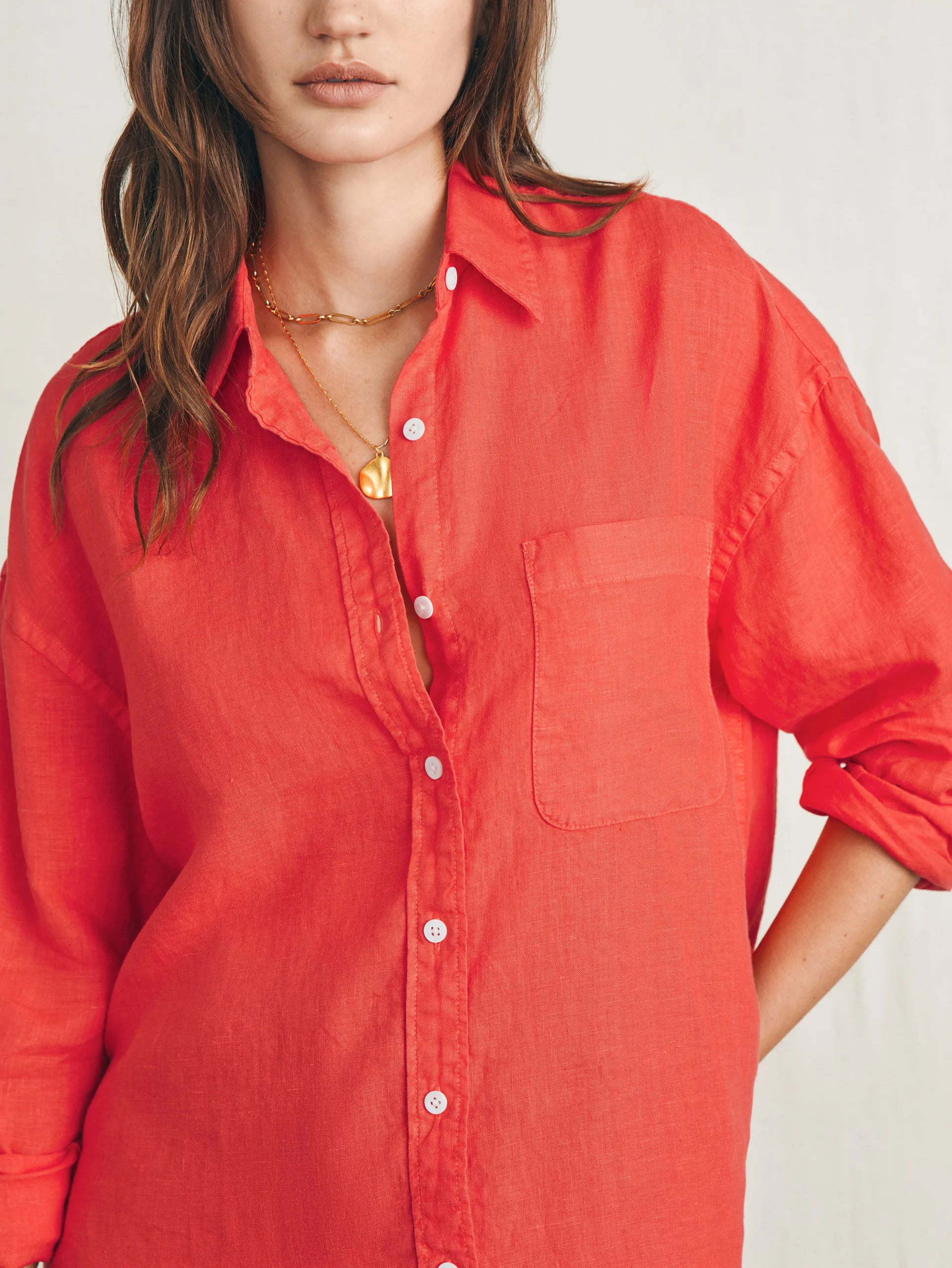 Laguna Linen Relaxed Shirt -*Faherty Brand Outlet