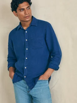 Laguna Linen Shirt -*Faherty Brand Discount